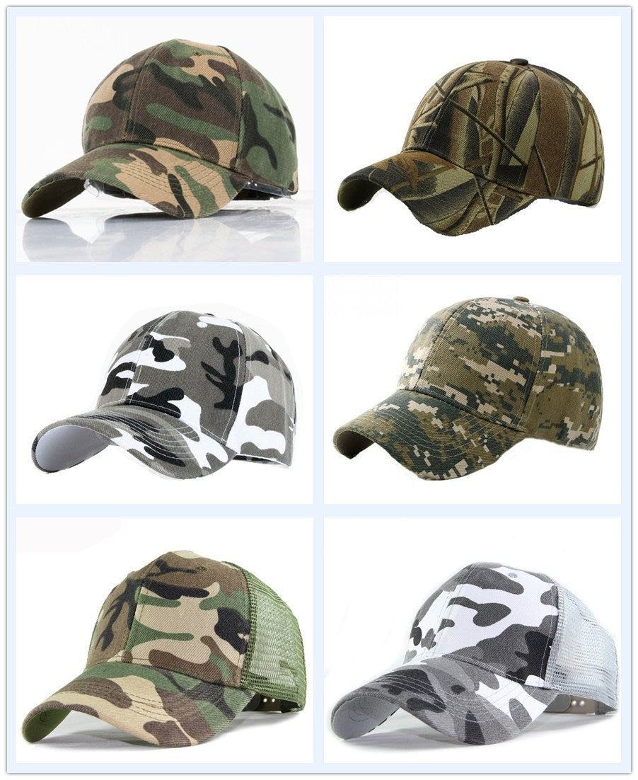 Camouflage baseball cap Peaked cap