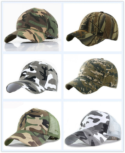 Camouflage baseball cap Peaked cap