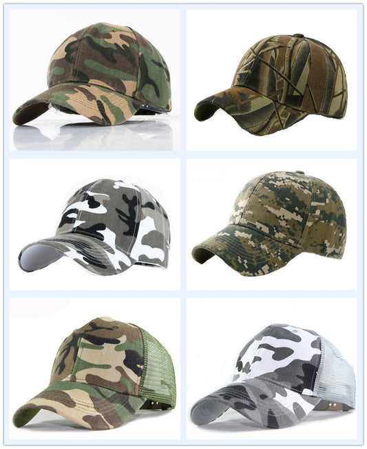Camouflage baseball cap Peaked cap
